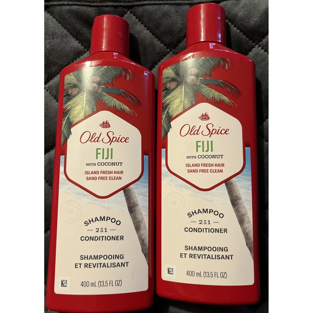 2 -Old Spice FIJI With Coconut 2-in-1 Shampoo Conditioner